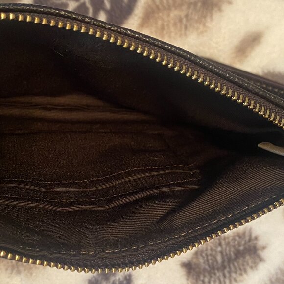 Coach Boxed Small Wristlet In Signature Jacquard NWB - Picture 6 of 8